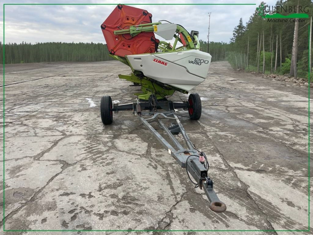 Dodatak za kombajn Claas Vario 1200 + wózek transportowy: slika 9