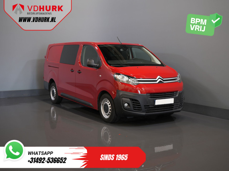 Citroën Jumpy 2.0 HDI 120 pk L3 DC Dubbel Cabine BPM VRIJ! 2x Schuifdeur/ 2.5t Trekverm./ PDC/ Cruise/ Airco - Mali kombi, Dostavno vozilo sa duplom kabinom: slika 1 Citroën Jumpy 2.0 HDI 120 pk L3 DC Dubbel Cabine BPM VRIJ! 2x Schuifdeur/ 2.5t Trekverm./ PDC/ Cruise/ Airco - Mali kombi, Dostavno vozilo sa duplom kabinom: slika 1
