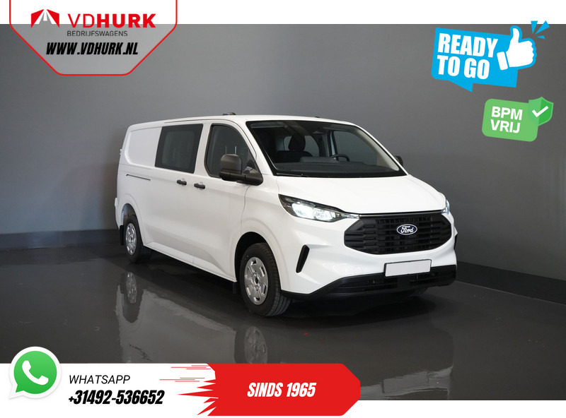 Ford Transit Custom 320 2.0 TDCI 136 pk L2 Trend BPM VRIJ! DC Dubbel Cabine/ 5 jaar/200.000 km Garantie/ Carplay/ Climate/ Camera/ PDC/ Cruise - Mali kombi, Dostavno vozilo sa duplom kabinom: slika 1 Ford Transit Custom 320 2.0 TDCI 136 pk L2 Trend BPM VRIJ! DC Dubbel Cabine/ 5 jaar/200.000 km Garantie/ Carplay/ Climate/ Camera/ PDC/ Cruise - Mali kombi, Dostavno vozilo sa duplom kabinom: slika 1