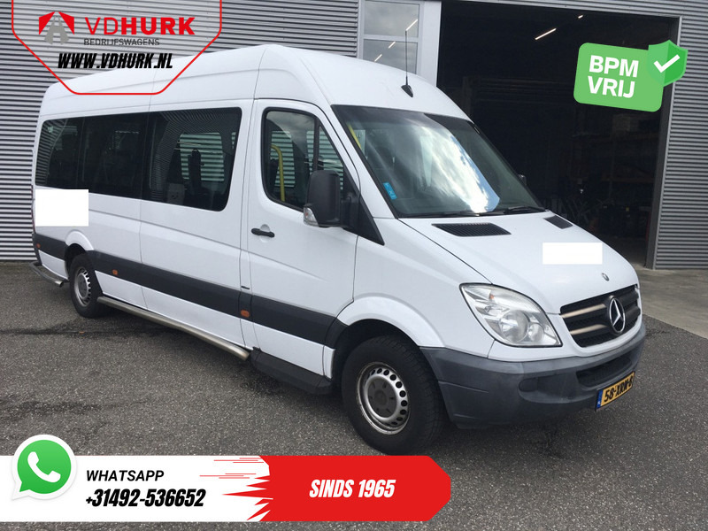 Mercedes-Benz Sprinter 313 2.2 CDI L3H2 €10.890,- incl BTW (BPM VRIJ) EXPORT ONLY Combi/ 9 persoons/ Kombi/ 9P/ Rearbar/ Sidebar/ Airco/ Rolstoellift - Minibus, Putnički kombi: slika 1 Mercedes-Benz Sprinter 313 2.2 CDI L3H2 €10.890,- incl BTW (BPM VRIJ) EXPORT ONLY Combi/ 9 persoons/ Kombi/ 9P/ Rearbar/ Sidebar/ Airco/ Rolstoellift - Minibus, Putnički kombi: slika 1