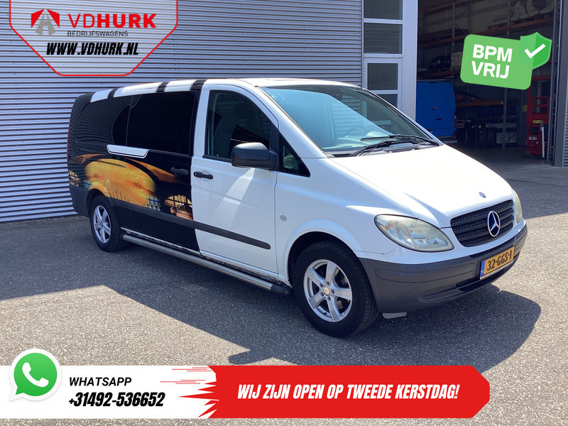Mercedes-Benz Vito 109 CDI L3 EXPORT ONLY (€6.655,- Incl. BTW/BPM Vrij!) 9 Persoons/ Kombi/ Combi/ 9P/ Sidebars/ Camera/ Trekhaak/ Airco - Minibus, Putnički kombi: slika 1 Mercedes-Benz Vito 109 CDI L3 EXPORT ONLY (€6.655,- Incl. BTW/BPM Vrij!) 9 Persoons/ Kombi/ Combi/ 9P/ Sidebars/ Camera/ Trekhaak/ Airco - Minibus, Putnički kombi: slika 1