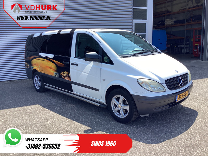 Mercedes-Benz Vito 109 CDI L3 EXPORT ONLY (€8.349 Incl. BTW/BPM Vrij!) 9 Persoons/ Kombi/ Combi/ 9P/ Sidebars/ Camera/ Trekhaak/ Airco - Minibus, Putnički kombi: slika 1 Mercedes-Benz Vito 109 CDI L3 EXPORT ONLY (€8.349 Incl. BTW/BPM Vrij!) 9 Persoons/ Kombi/ Combi/ 9P/ Sidebars/ Camera/ Trekhaak/ Airco - Minibus, Putnički kombi: slika 1