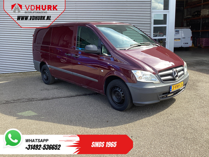 Mercedes-Benz Vito 113 CDI L2 EXPORT ONLY APK 2-2026/ PDC/ Cruise/ Trekhaak/ Airco - Mali kombi: slika 1 Mercedes-Benz Vito 113 CDI L2 EXPORT ONLY APK 2-2026/ PDC/ Cruise/ Trekhaak/ Airco - Mali kombi: slika 1