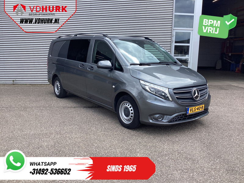 Mercedes-Benz Vito 114 CDI Aut. L3 XL DC Dubbele Cabine BPM VRIJ! LED/ Climate/ Navi/ Carplay/ Camera/ PDC/ Cruise - Mali kombi, Dostavno vozilo sa duplom kabinom: slika 1 Mercedes-Benz Vito 114 CDI Aut. L3 XL DC Dubbele Cabine BPM VRIJ! LED/ Climate/ Navi/ Carplay/ Camera/ PDC/ Cruise - Mali kombi, Dostavno vozilo sa duplom kabinom: slika 1