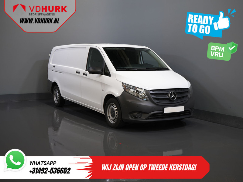 Mercedes-Benz Vito 116 CDI Aut. L3 XL BPM VRIJ! Carplay/ Stoelverw./ 270gr deuren/ Cruise/ Airco/ Navi/ Camera/ PDC - Furgon: slika 1 Mercedes-Benz Vito 116 CDI Aut. L3 XL BPM VRIJ! Carplay/ Stoelverw./ 270gr deuren/ Cruise/ Airco/ Navi/ Camera/ PDC - Furgon: slika 1