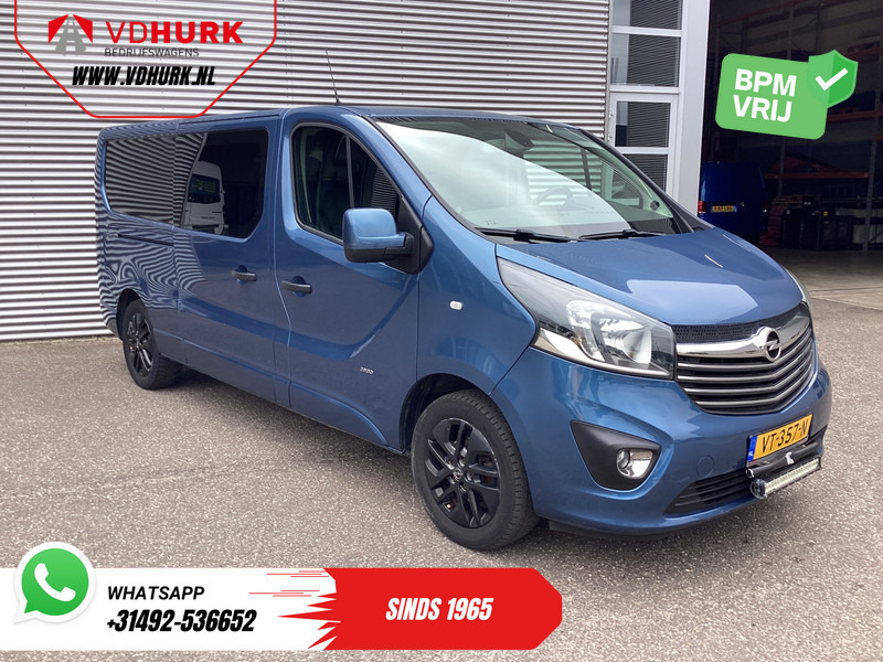 Opel Vivaro 1.6 CDTI 140 pk L2 DC Dubbel Cabine EXPORT ONLY 2x Schuifdeur/ Leder/ Climate/ Carplay/ Camera/ Cruise/ PDC/ Trekhaak/ LMV - Mali kombi, Dostavno vozilo sa duplom kabinom: slika 1 Opel Vivaro 1.6 CDTI 140 pk L2 DC Dubbel Cabine EXPORT ONLY 2x Schuifdeur/ Leder/ Climate/ Carplay/ Camera/ Cruise/ PDC/ Trekhaak/ LMV - Mali kombi, Dostavno vozilo sa duplom kabinom: slika 1