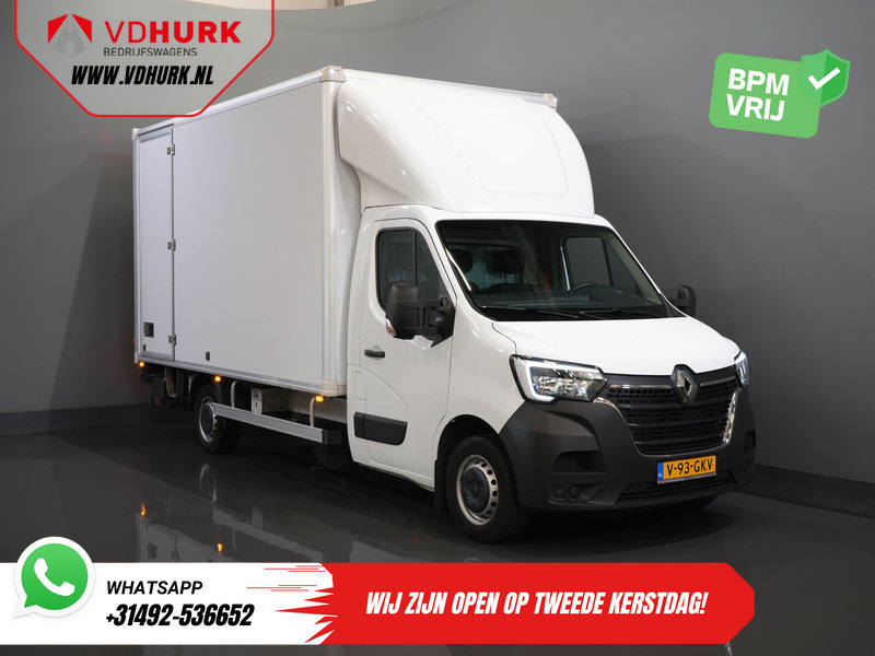 Renault Master T35 2.3 dCi 165 pk BPM Vrij! Bakwagen 420x215x233 Laadklep/ Zijdeur/ Meubelbak/ Spoiler/ Cruise/ Airco - Dostavno vozilo sa zatvorenim sandukom: slika 1 Renault Master T35 2.3 dCi 165 pk BPM Vrij! Bakwagen 420x215x233 Laadklep/ Zijdeur/ Meubelbak/ Spoiler/ Cruise/ Airco - Dostavno vozilo sa zatvorenim sandukom: slika 1