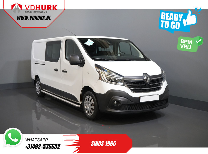 Renault Trafic 2.0 dCi 120 pk L2 DC Dubbel Cabine BPM VRIJ! Ready2Go LED/ 2x schuifdeur/ Sidebars/ Carplay/ Climate/ Camera/ PDC/ Cruise/ Trekh - Mali kombi, Dostavno vozilo sa duplom kabinom: slika 1 Renault Trafic 2.0 dCi 120 pk L2 DC Dubbel Cabine BPM VRIJ! Ready2Go LED/ 2x schuifdeur/ Sidebars/ Carplay/ Climate/ Camera/ PDC/ Cruise/ Trekh - Mali kombi, Dostavno vozilo sa duplom kabinom: slika 1