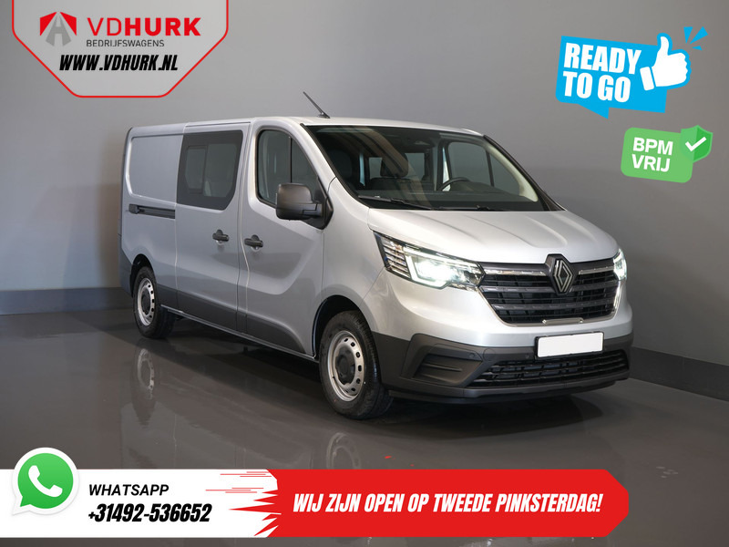 Renault Trafic 2.0 dCi 130 pk L2 BPM VRIJ! DC Dubbel Cabine LED/ 2xSchuifdeur/ Navi/ Carplay/ Camera/ PDC/ Cruise - Mali kombi, Dostavno vozilo sa duplom kabinom: slika 1 Renault Trafic 2.0 dCi 130 pk L2 BPM VRIJ! DC Dubbel Cabine LED/ 2xSchuifdeur/ Navi/ Carplay/ Camera/ PDC/ Cruise - Mali kombi, Dostavno vozilo sa duplom kabinom: slika 1
