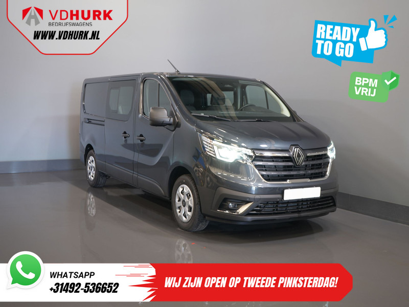 Renault Trafic 2.0 dCi 130 pk L2 BPM VRIJ! DC Dubbel Cabine LED/ 2xSchuifdeur/ Navi/ Carplay/ Camera/ PDC/ Cruise - Mali kombi, Dostavno vozilo sa duplom kabinom: slika 1 Renault Trafic 2.0 dCi 130 pk L2 BPM VRIJ! DC Dubbel Cabine LED/ 2xSchuifdeur/ Navi/ Carplay/ Camera/ PDC/ Cruise - Mali kombi, Dostavno vozilo sa duplom kabinom: slika 1