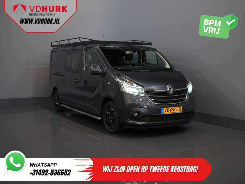 Renault Trafic 2.0 dCi 145 pk Aut. L2 DC Dubbel Cabine BPM VRIJ! 2xSchuifdeur/ LED/ Stoelverw./ Climate/ Cruise/ Imperiaal/ Sidebars/ Trekhaak/ - Mali kombi, Dostavno vozilo sa duplom kabinom: slika 1 Renault Trafic 2.0 dCi 145 pk Aut. L2 DC Dubbel Cabine BPM VRIJ! 2xSchuifdeur/ LED/ Stoelverw./ Climate/ Cruise/ Imperiaal/ Sidebars/ Trekhaak/ - Mali kombi, Dostavno vozilo sa duplom kabinom: slika 1