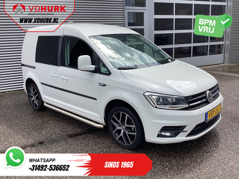 Volkswagen Caddy 2.0 TDI 100 pk Aut. Exclusive Edition BPM VRIJ! NL Auto/ Adapt. Cruise/ Xenon/ Leder/ Alarm III/ LMV/ Carplay/ Navi/ Sidebars/ P - Mali kombi: slika 1 Volkswagen Caddy 2.0 TDI 100 pk Aut. Exclusive Edition BPM VRIJ! NL Auto/ Adapt. Cruise/ Xenon/ Leder/ Alarm III/ LMV/ Carplay/ Navi/ Sidebars/ P - Mali kombi: slika 1