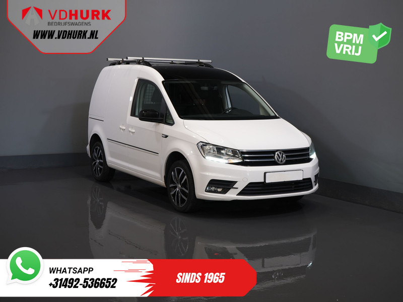Volkswagen Caddy 2.0 TDI 100 pk DSG Aut. BPM VRIJ! Edition 35 Carplay/ Stoelverw./ Standkachel/ Cruise/ Airco/ PDC/ LMV/ Dakdragers/ Trekhaak/ In - Furgon: slika 1 Volkswagen Caddy 2.0 TDI 100 pk DSG Aut. BPM VRIJ! Edition 35 Carplay/ Stoelverw./ Standkachel/ Cruise/ Airco/ PDC/ LMV/ Dakdragers/ Trekhaak/ In - Furgon: slika 1