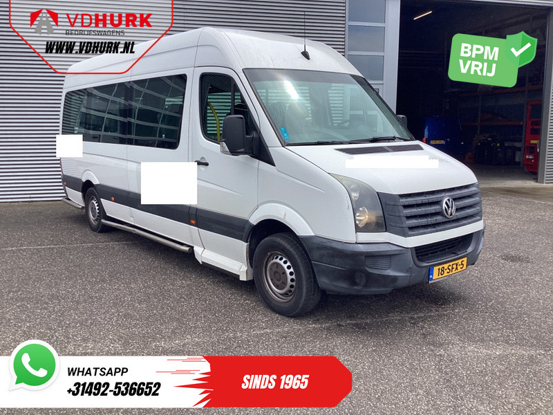 Volkswagen Crafter 35 2.0 TDI L3H2 EXPORT ONLY! €9.559 incl BTW/BPM Rolstoellift/ 9 Pers/ 9P/ Sidebars/ Rearbar/ Airco - Minibus, Putnički kombi: slika 1 Volkswagen Crafter 35 2.0 TDI L3H2 EXPORT ONLY! €9.559 incl BTW/BPM Rolstoellift/ 9 Pers/ 9P/ Sidebars/ Rearbar/ Airco - Minibus, Putnički kombi: slika 1