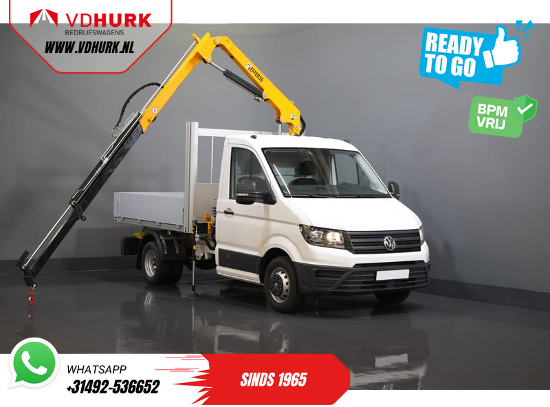 Volkswagen Crafter 50 165 pk Effer 352S Kraan/ Crane/ Kran/ Autokran/ PTO/ Open laadbak/ Dubbel Lucht - Dostavno vozilo sa otvorenom sandukom: slika 1 Volkswagen Crafter 50 165 pk Effer 352S Kraan/ Crane/ Kran/ Autokran/ PTO/ Open laadbak/ Dubbel Lucht - Dostavno vozilo sa otvorenom sandukom: slika 1