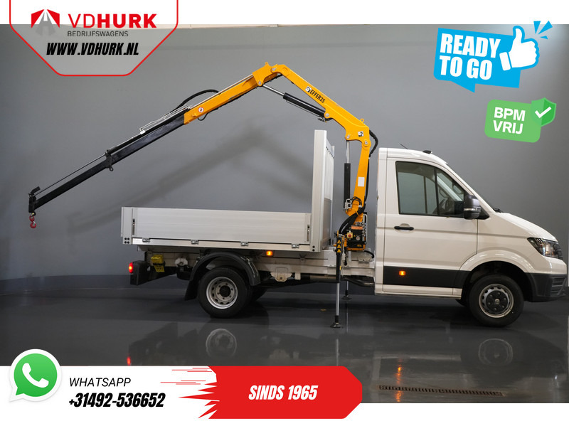 Volkswagen Crafter 50 165 pk Effer 352S Kraan/ Crane/ Kran/ Autokran/ PTO/ Open laadbak/ Dubbel Lucht - Dostavno vozilo sa otvorenom sandukom: slika 2 Volkswagen Crafter 50 165 pk Effer 352S Kraan/ Crane/ Kran/ Autokran/ PTO/ Open laadbak/ Dubbel Lucht - Dostavno vozilo sa otvorenom sandukom: slika 2