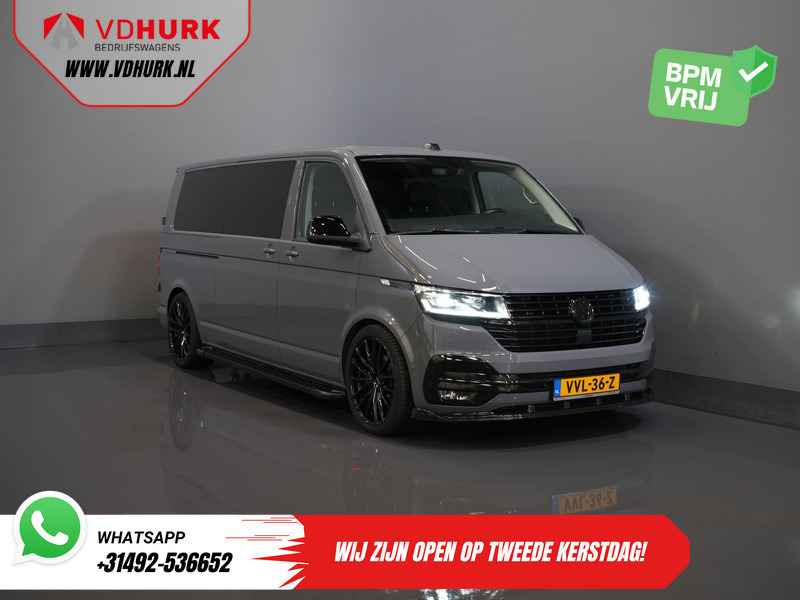 Volkswagen Transporter T6.1 2.0 TDI 150 pk DSG Aut. L2 DC Dubbel Cabine 6 Pers./ LED/ Leder/ Bilstein/ Alpine/ 20'' LMV/ Glasslook/ Alarm III/ Carplay/ - Mali kombi, Dostavno vozilo sa duplom kabinom: slika 1 Volkswagen Transporter T6.1 2.0 TDI 150 pk DSG Aut. L2 DC Dubbel Cabine 6 Pers./ LED/ Leder/ Bilstein/ Alpine/ 20'' LMV/ Glasslook/ Alarm III/ Carplay/ - Mali kombi, Dostavno vozilo sa duplom kabinom: slika 1
