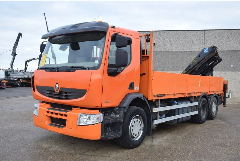 Renault Premium 410 - Kamion sa tovarnim sandukom, Kamion sa dizalicom: slika 2 Renault Premium 410 - Kamion sa tovarnim sandukom, Kamion sa dizalicom: slika 2
