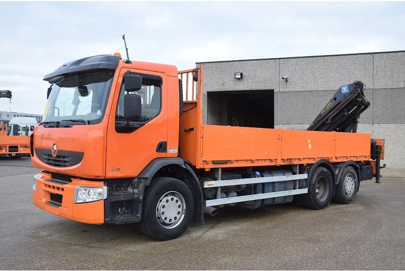 Renault Premium 410 - Kamion sa tovarnim sandukom, Kamion sa dizalicom: slika 1 Renault Premium 410 - Kamion sa tovarnim sandukom, Kamion sa dizalicom: slika 1