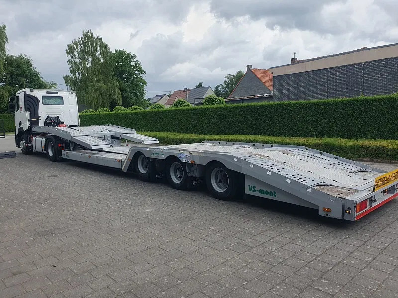 VS MONT VSAT02 -Belgische Trailer - Truck transporter - Poluprikolica za prevoz automobila: slika 1 VS MONT VSAT02 -Belgische Trailer - Truck transporter - Poluprikolica za prevoz automobila: slika 1