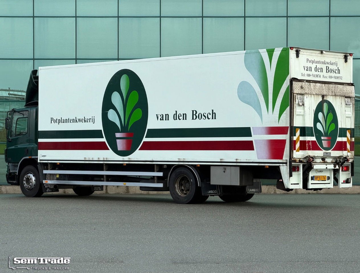 DAF CF 65.250 Euro 3 Manual Gearbox Lamboo Isolated BOX + Heater 970x250x270 CM Inside Tail Lift Holland-Truck - Kamion sa zatvorenim sandukom: slika 3 DAF CF 65.250 Euro 3 Manual Gearbox Lamboo Isolated BOX + Heater 970x250x270 CM Inside Tail Lift Holland-Truck - Kamion sa zatvorenim sandukom: slika 3