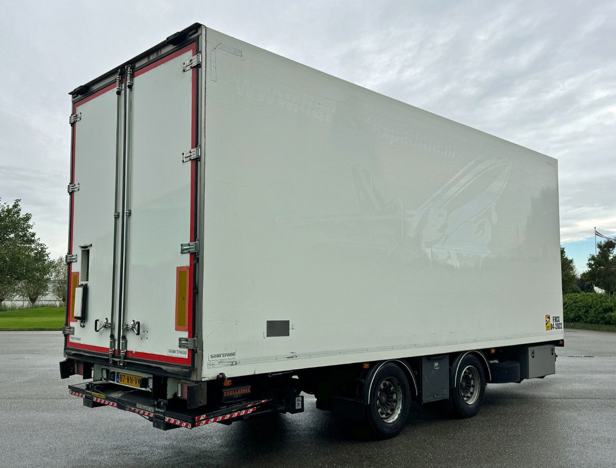 DRACO MZS 218 Wipkar 750 x 250 x 290 CM Inside Tail Lift 2021 TRS Iceland TOP Condition NL Trailertrailer - Prikolica hladnjače: slika 5 DRACO MZS 218 Wipkar 750 x 250 x 290 CM Inside Tail Lift 2021 TRS Iceland TOP Condition NL Trailertrailer - Prikolica hladnjače: slika 5