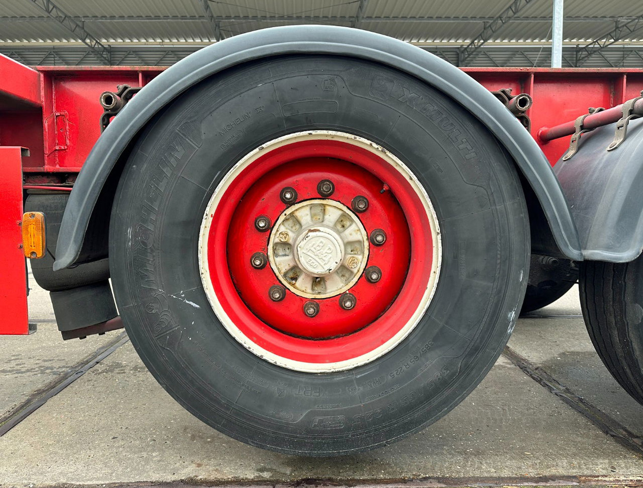 Poluprikolica za prevoz kontejnera/ Poluprikolica sa promenjivim sandukom Diversen 3 Axle Chassis BPW AxleS LIFTAxle TOP Condition NL Trailer: slika 15