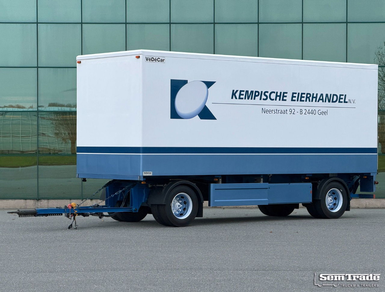 Groenewegen DRA-10-10-2 VéDéCar Isolated BOX BPW Axles Disc Brakes Tail Lift NEW Condition - Prikolica sa zatvorenim sandukom: slika 1 Groenewegen DRA-10-10-2 VéDéCar Isolated BOX BPW Axles Disc Brakes Tail Lift NEW Condition - Prikolica sa zatvorenim sandukom: slika 1