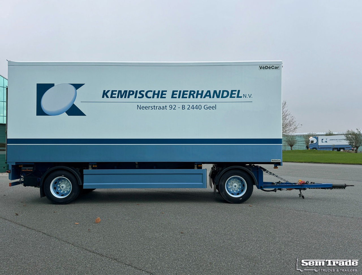 Groenewegen DRA-10-10-2 VéDéCar Isolated BOX BPW Axles Disc Brakes Tail Lift NEW Condition - Prikolica sa zatvorenim sandukom: slika 5 Groenewegen DRA-10-10-2 VéDéCar Isolated BOX BPW Axles Disc Brakes Tail Lift NEW Condition - Prikolica sa zatvorenim sandukom: slika 5