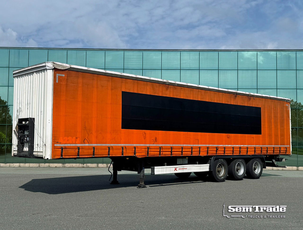 KAESSBOHRER Maxima Drum Brakes Sliding Roof NO Rust Galvanised Chassis TOP Condi - Poluprikolica sa ceradom: slika 1 KAESSBOHRER Maxima Drum Brakes Sliding Roof NO Rust Galvanised Chassis TOP Condi - Poluprikolica sa ceradom: slika 1