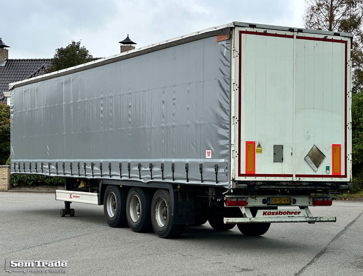 Kässbohrer XS Valx Axles Drum Brakes NEW Curtains NL-Trailer - Poluprikolica sa ceradom: slika 3 Kässbohrer XS Valx Axles Drum Brakes NEW Curtains NL-Trailer - Poluprikolica sa ceradom: slika 3