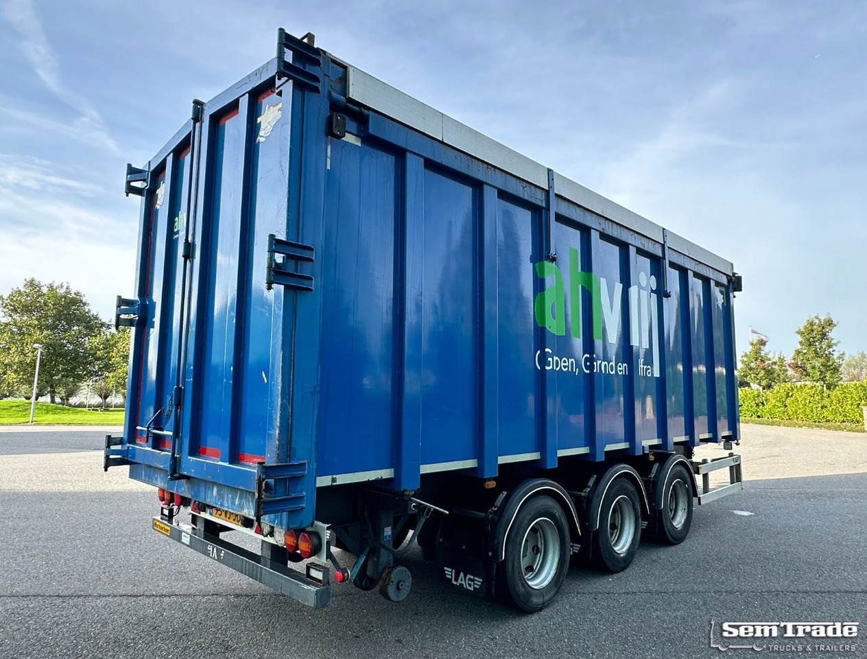 LAG M-3-24 + Piet Ruizeveld DS Lift Axle 72.000 KM Super Condition - Traktorska prikolica za farmu/ Kiper: slika 5 LAG M-3-24 + Piet Ruizeveld DS Lift Axle 72.000 KM Super Condition - Traktorska prikolica za farmu/ Kiper: slika 5