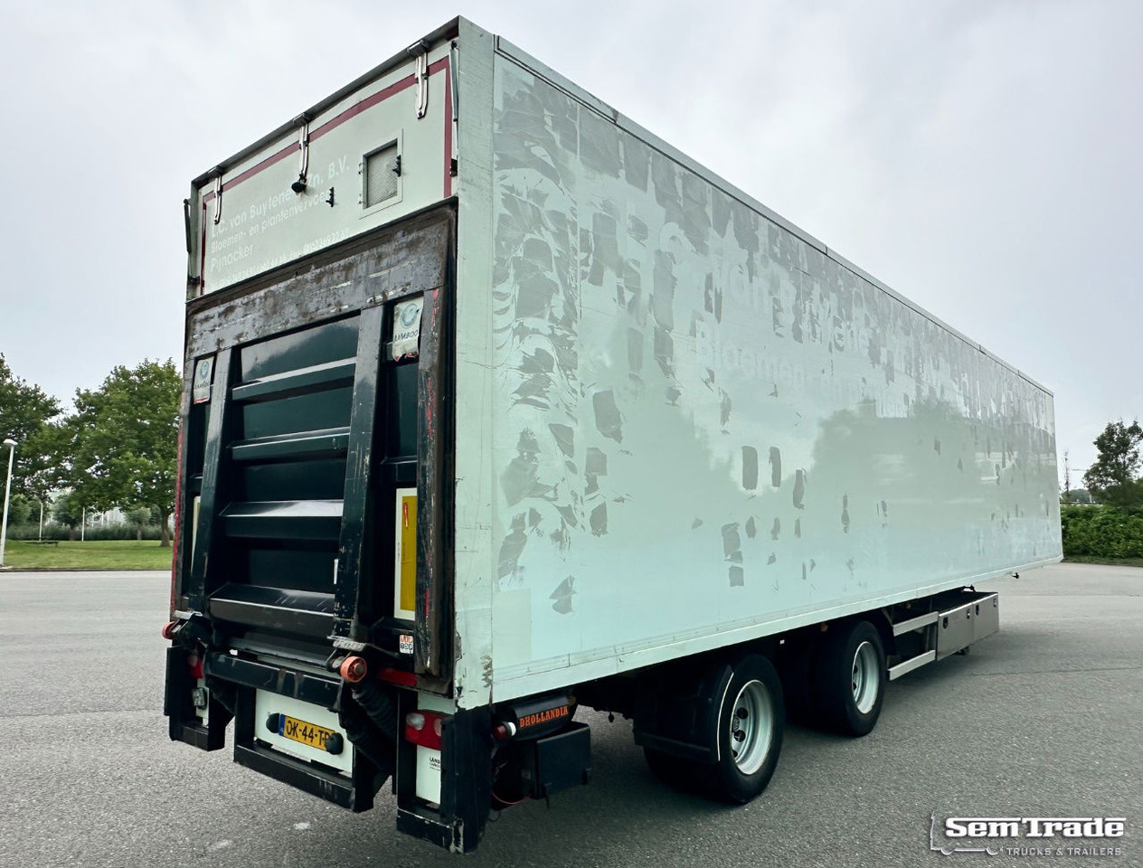 Lamboo T03 Isolated BOX + Heater Steering Axle Lift Axle Tail Lift NL-Trailer - Poluprikolica sa zatvorenim sandukom: slika 4 Lamboo T03 Isolated BOX + Heater Steering Axle Lift Axle Tail Lift NL-Trailer - Poluprikolica sa zatvorenim sandukom: slika 4