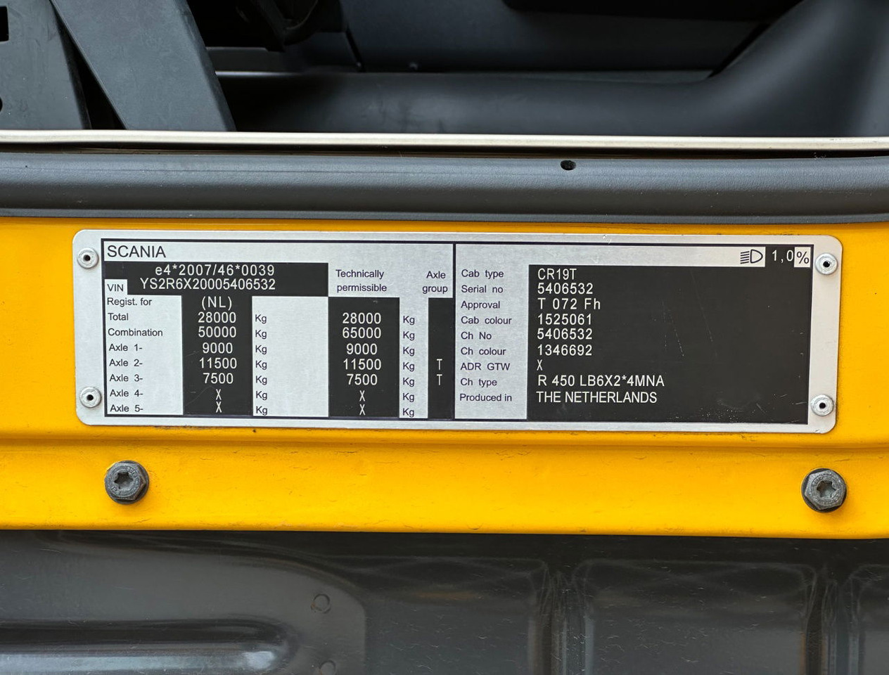 Hladnjača Scania R450 Retarder TRS Cooling Heiwo Isolated Boxes Tail Lift NL-Combi: slika 30