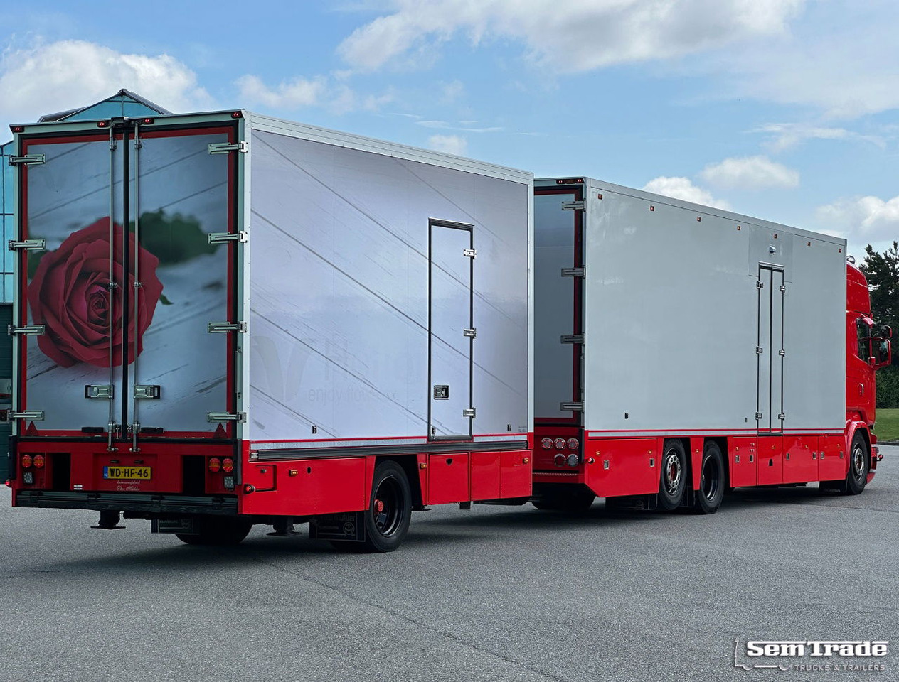 Scania R580 V8 Retarder 2X Thermo King Theo Mulder Isolated Boxes Super Condition NL-Combi - Hladnjača: slika 4 Scania R580 V8 Retarder 2X Thermo King Theo Mulder Isolated Boxes Super Condition NL-Combi - Hladnjača: slika 4