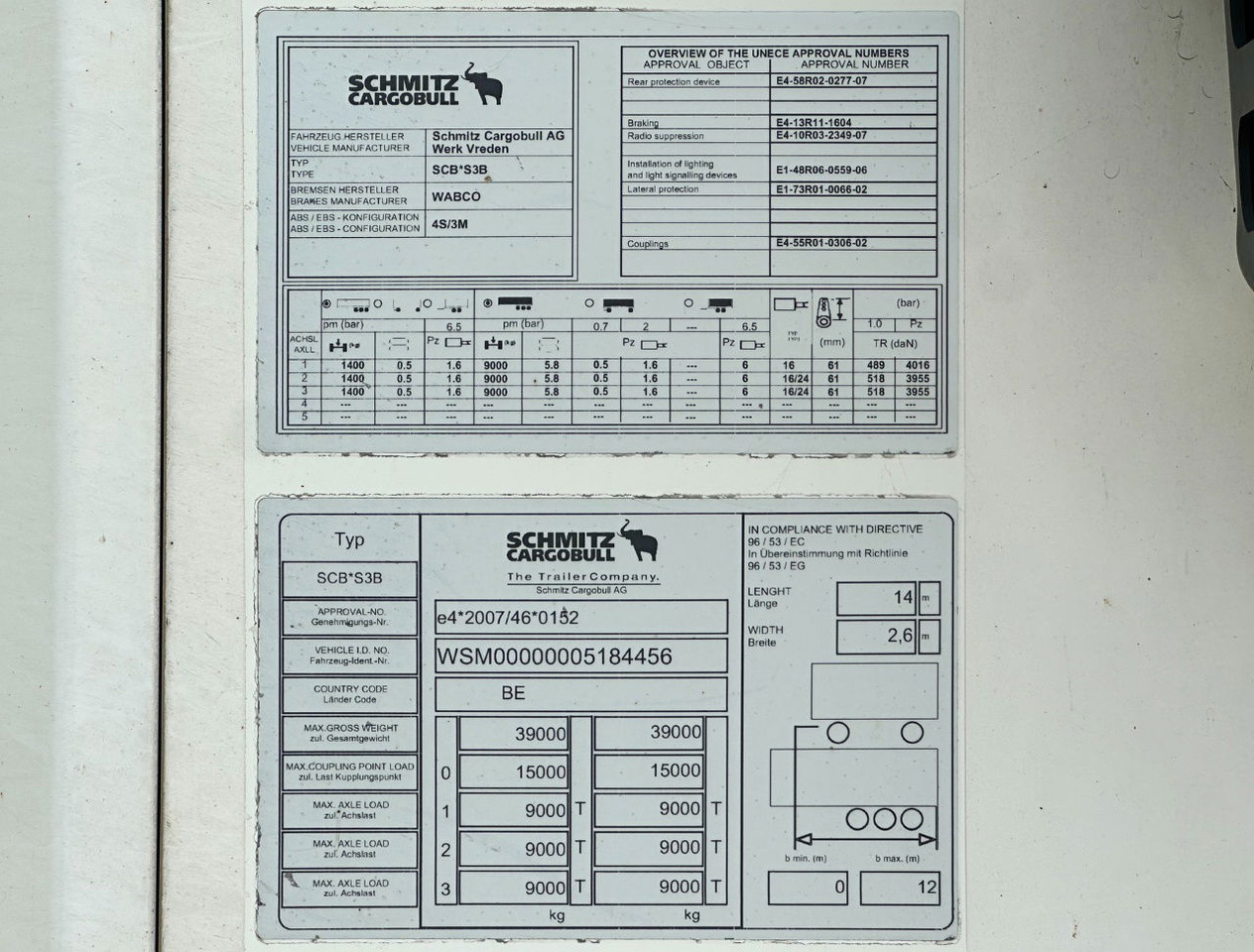 Poluprikolica hladnjače Schmitz Cargobull SCBS3B Carrier Vector 1550 Tail Lift 275 CM High Inside TOP Condition: slika 25 Poluprikolica hladnjače Schmitz Cargobull SCBS3B Carrier Vector 1550 Tail Lift 275 CM High Inside TOP Condition: slika 25