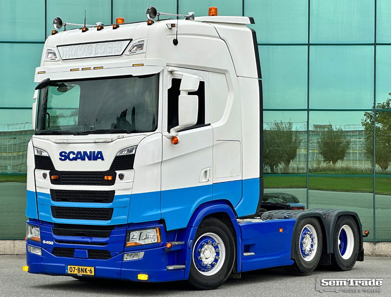 Scania S450 Full AIR Retarder 2X Tanks Only 659.000 KM Super Condition - Tegljač: slika 1 Scania S450 Full AIR Retarder 2X Tanks Only 659.000 KM Super Condition - Tegljač: slika 1