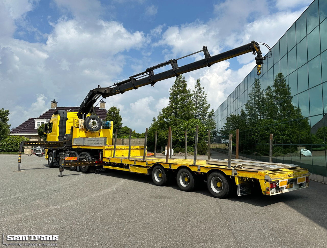 Volvo FH 12.460 Manual Gear 6X2 Euro 3 Only 493.000 KM Hiab 350 - 5 With Nootebo - Tegljač: slika 3 Volvo FH 12.460 Manual Gear 6X2 Euro 3 Only 493.000 KM Hiab 350 - 5 With Nootebo - Tegljač: slika 3