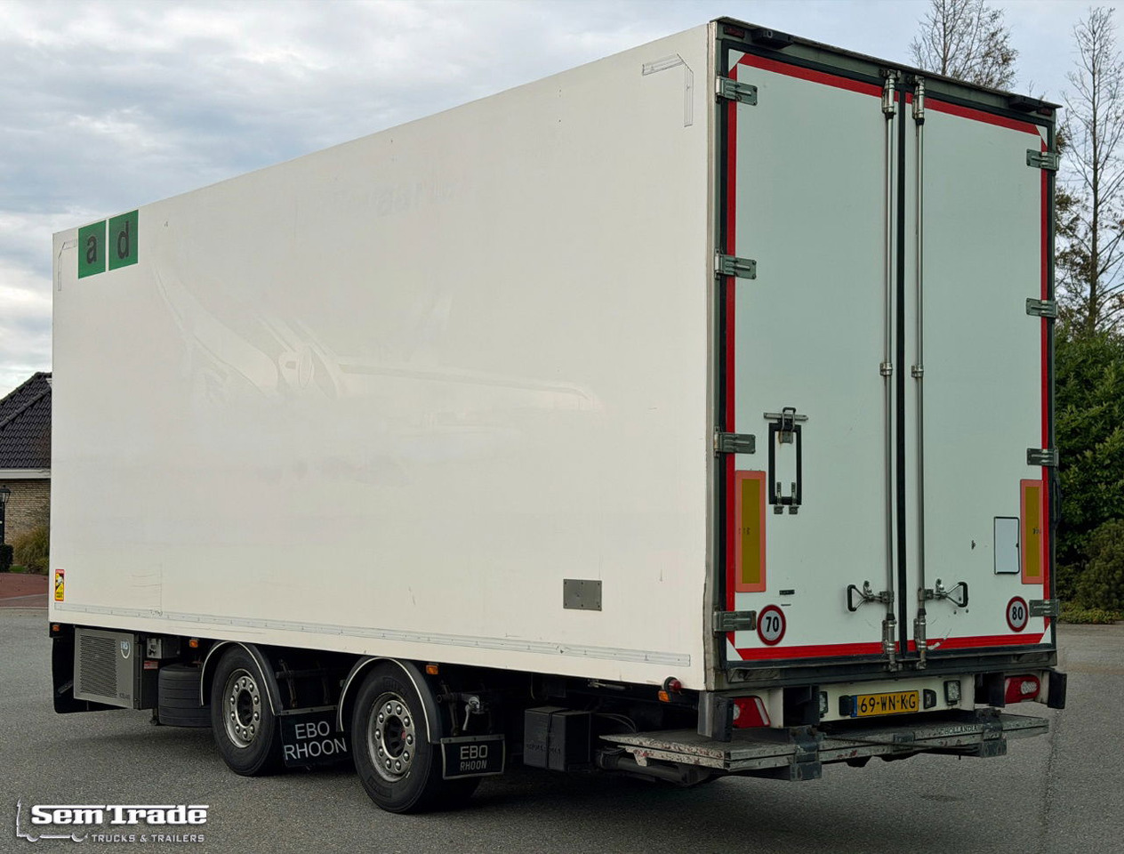 Van Weel VW 18000 VW EBO Isolated BOX TRS Cooling Tail Lift NL-Trailer - Izotermička prikolica: slika 3 Van Weel VW 18000 VW EBO Isolated BOX TRS Cooling Tail Lift NL-Trailer - Izotermička prikolica: slika 3