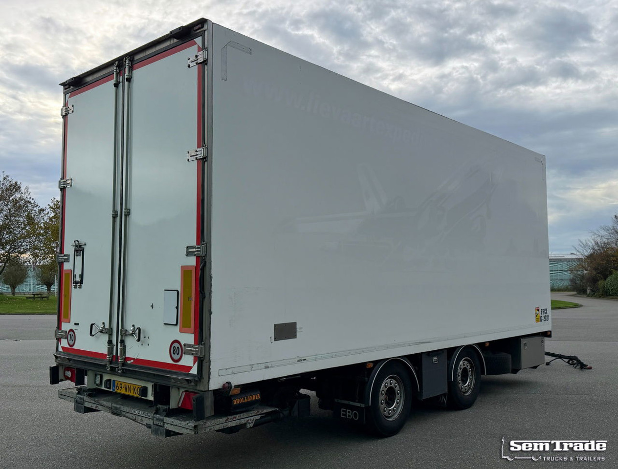 Van Weel VW 18000 VW EBO Isolated BOX TRS Cooling Tail Lift NL-Trailer - Izotermička prikolica: slika 4 Van Weel VW 18000 VW EBO Isolated BOX TRS Cooling Tail Lift NL-Trailer - Izotermička prikolica: slika 4