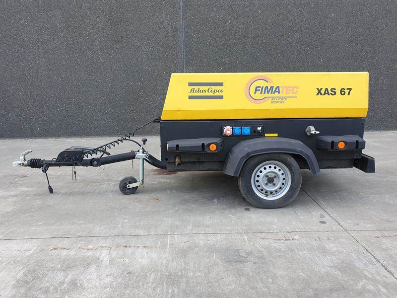 Atlas-Copco XAS 67 DD - G - Kompresor za vazduh: slika 1 Atlas-Copco XAS 67 DD - G - Kompresor za vazduh: slika 1