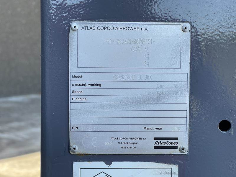 Atlas-Copco XRXS 566 CD EX BOX - Kompresor za vazduh: slika 5 Atlas-Copco XRXS 566 CD EX BOX - Kompresor za vazduh: slika 5