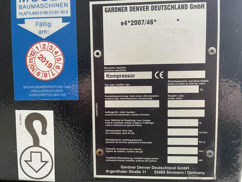 Compair C 35 - 10 - Kompresor za vazduh: slika 4 Compair C 35 - 10 - Kompresor za vazduh: slika 4