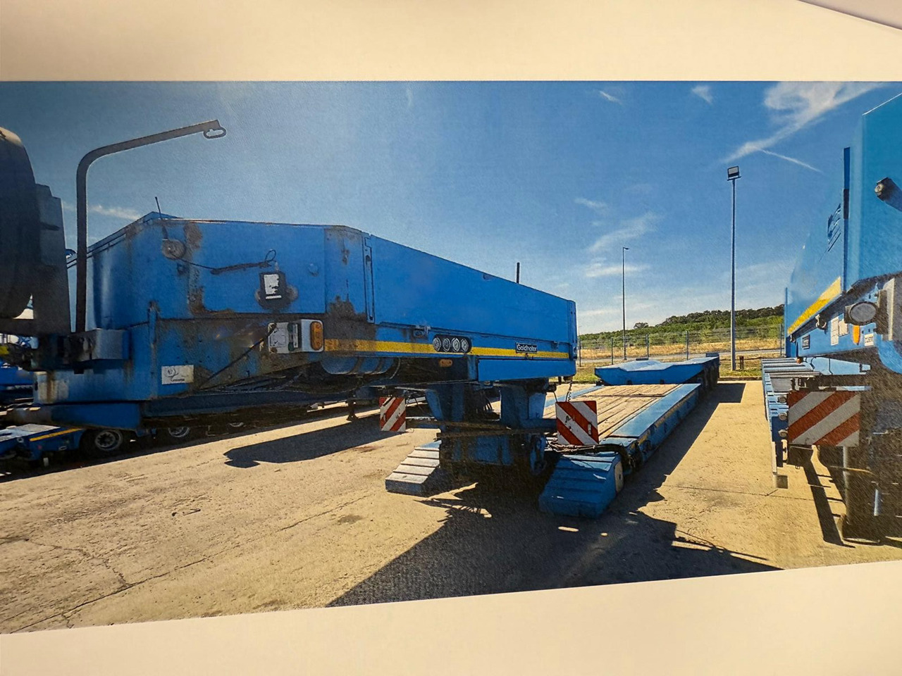 Golfhofer STZ-VKL 3-34/80A with Extension beam´s - Niska prikolica za prevoz: slika 1 Golfhofer STZ-VKL 3-34/80A with Extension beam´s - Niska prikolica za prevoz: slika 1