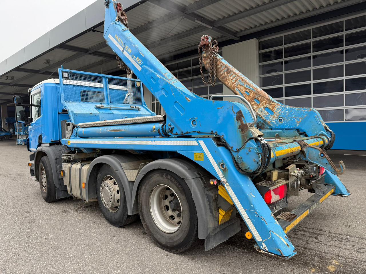 SCANIA P450 6x2 + AK16N TC - Kamion za utovaranje kontejnera: slika 3 SCANIA P450 6x2 + AK16N TC - Kamion za utovaranje kontejnera: slika 3