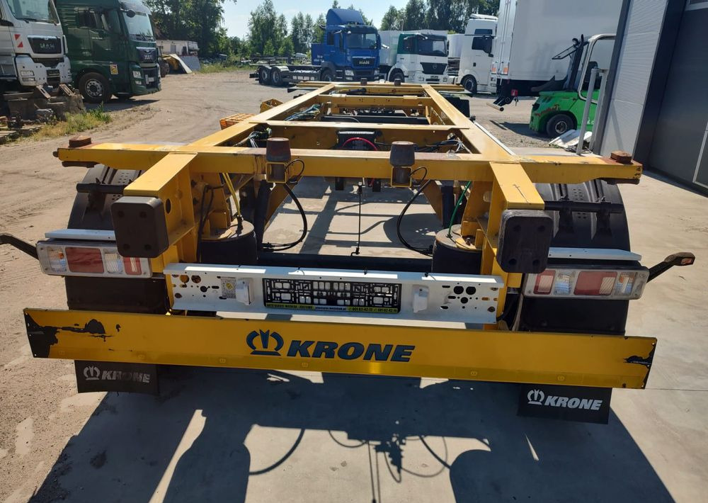 Krone Przyczepa BDF Krone - Prikolica za prevoz kontejnera/ Prikolica sa promenjivim sandukom: slika 3 Krone Przyczepa BDF Krone - Prikolica za prevoz kontejnera/ Prikolica sa promenjivim sandukom: slika 3