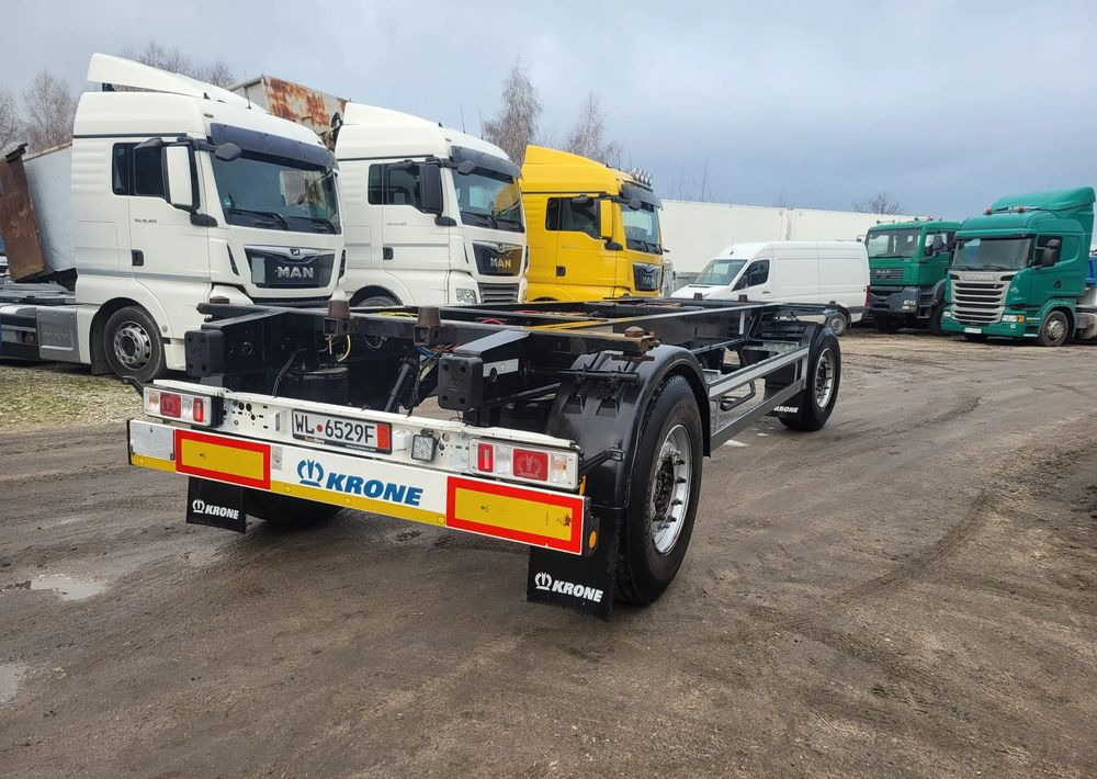 Krone Przyczepa BDF - Prikolica za prevoz kontejnera/ Prikolica sa promenjivim sandukom: slika 4 Krone Przyczepa BDF - Prikolica za prevoz kontejnera/ Prikolica sa promenjivim sandukom: slika 4