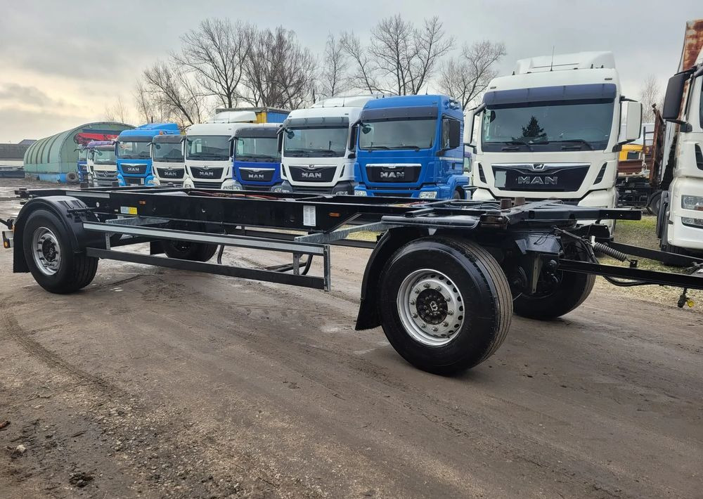 Krone Przyczepa BDF - Prikolica za prevoz kontejnera/ Prikolica sa promenjivim sandukom: slika 1 Krone Przyczepa BDF - Prikolica za prevoz kontejnera/ Prikolica sa promenjivim sandukom: slika 1