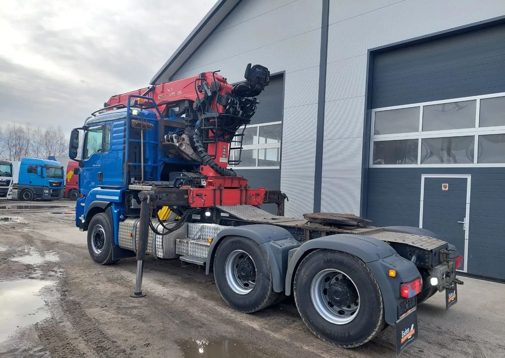 MAN TGS 26-480 6x4 do drewna PALFINGER Epsilon S 270L83 - Tegljač: slika 4 MAN TGS 26-480 6x4 do drewna PALFINGER Epsilon S 270L83 - Tegljač: slika 4