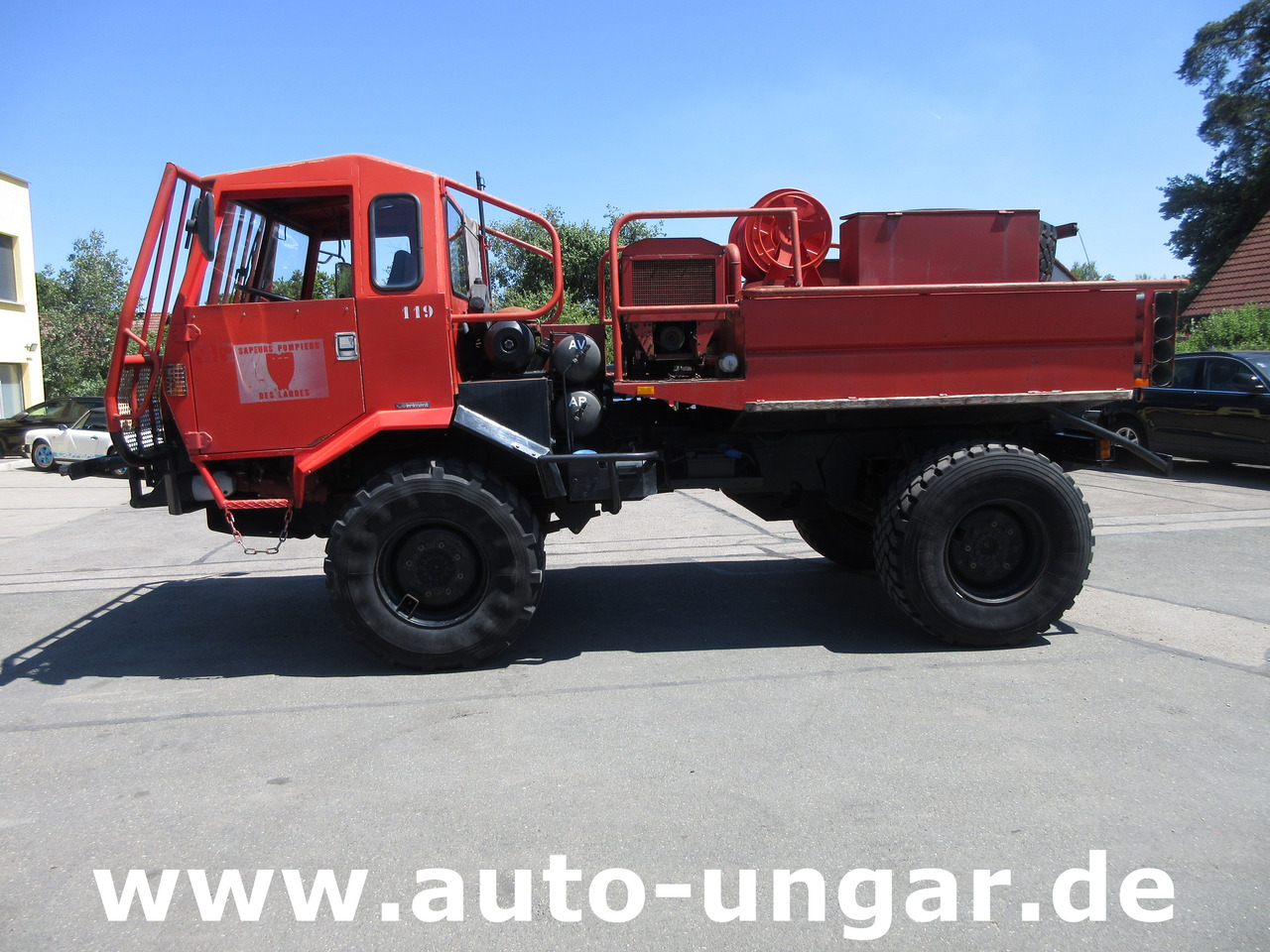 BRIMONT PM ETR Feuerwehr 4x4x4 AHK verwindbarer Rahmen Off-Road Winde Kriechgang - Vatrogasni kamion: slika 4 BRIMONT PM ETR Feuerwehr 4x4x4 AHK verwindbarer Rahmen Off-Road Winde Kriechgang - Vatrogasni kamion: slika 4
